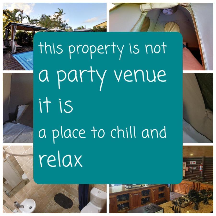 Urban Glamping Tranquil International Backpacking Village Saint Lucia Estuary Exterior foto