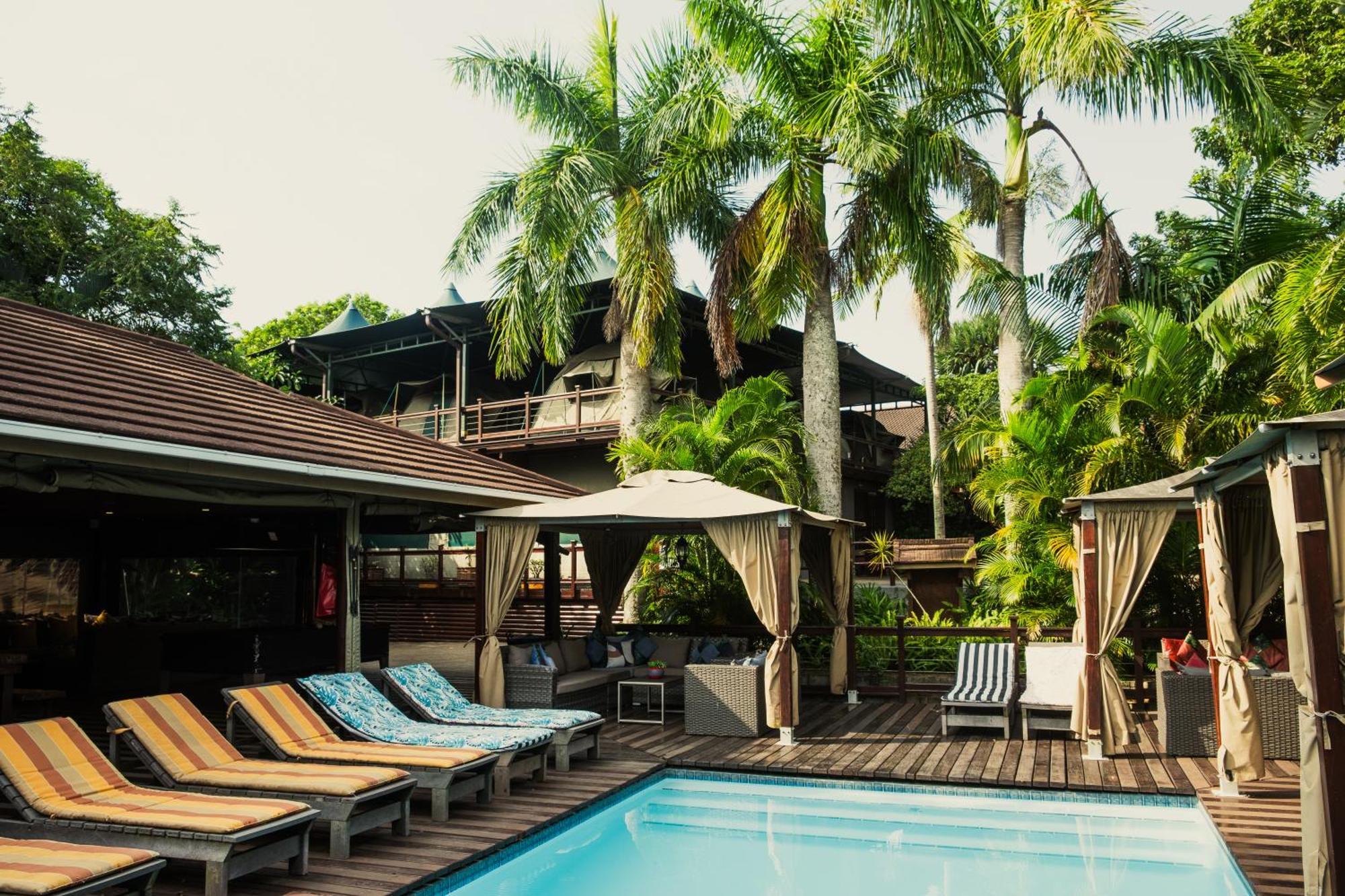 Urban Glamping Tranquil International Backpacking Village Saint Lucia Estuary Exterior foto